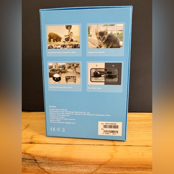 NIB EBO SE Intelligent Robot Companion 1080p 2-way Voice 1-way Video Video Chat - Picture 4 of 6